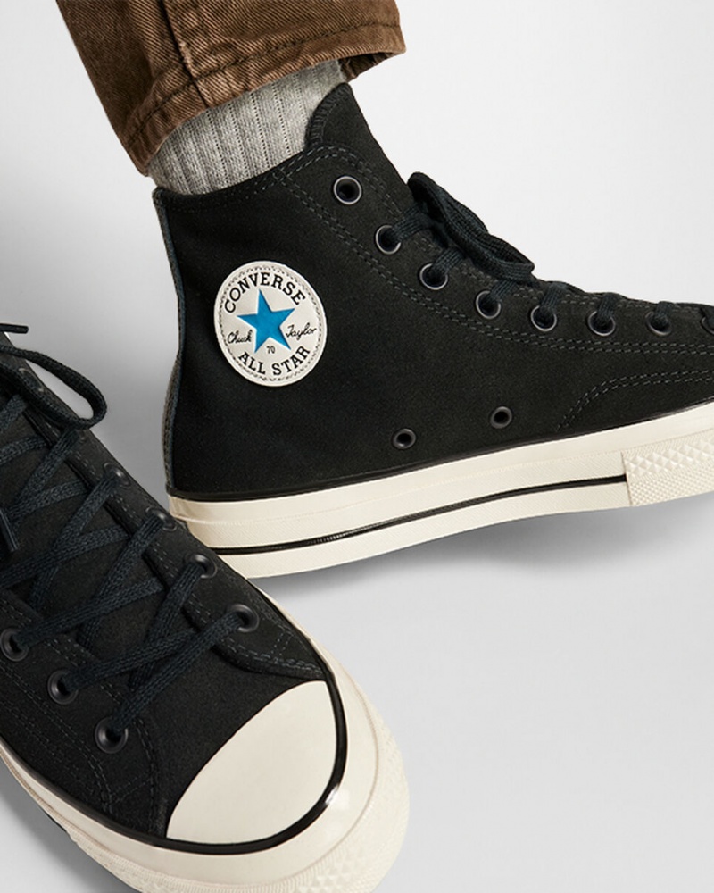 Converse Chuck 70 Suede Zwart Blauw | 1546-QJARD