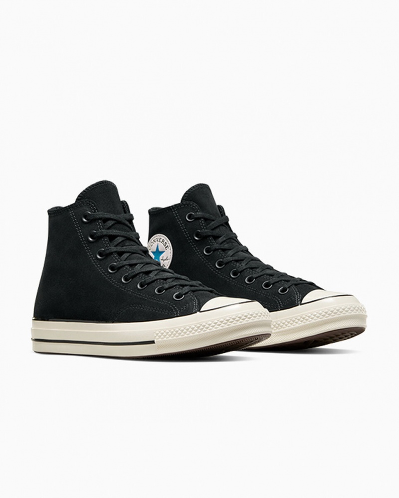 Converse Chuck 70 Suede Zwart Blauw | 1546-QJARD