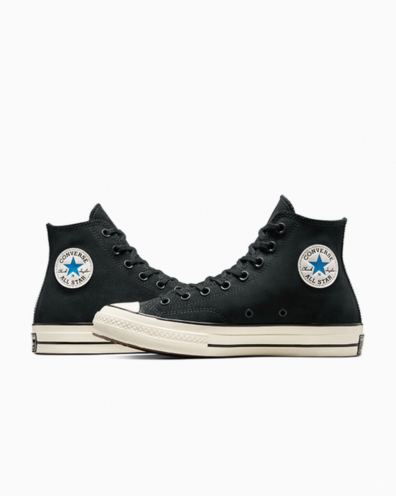 Converse Chuck 70 Suede Zwart Blauw | 1546-QJARD