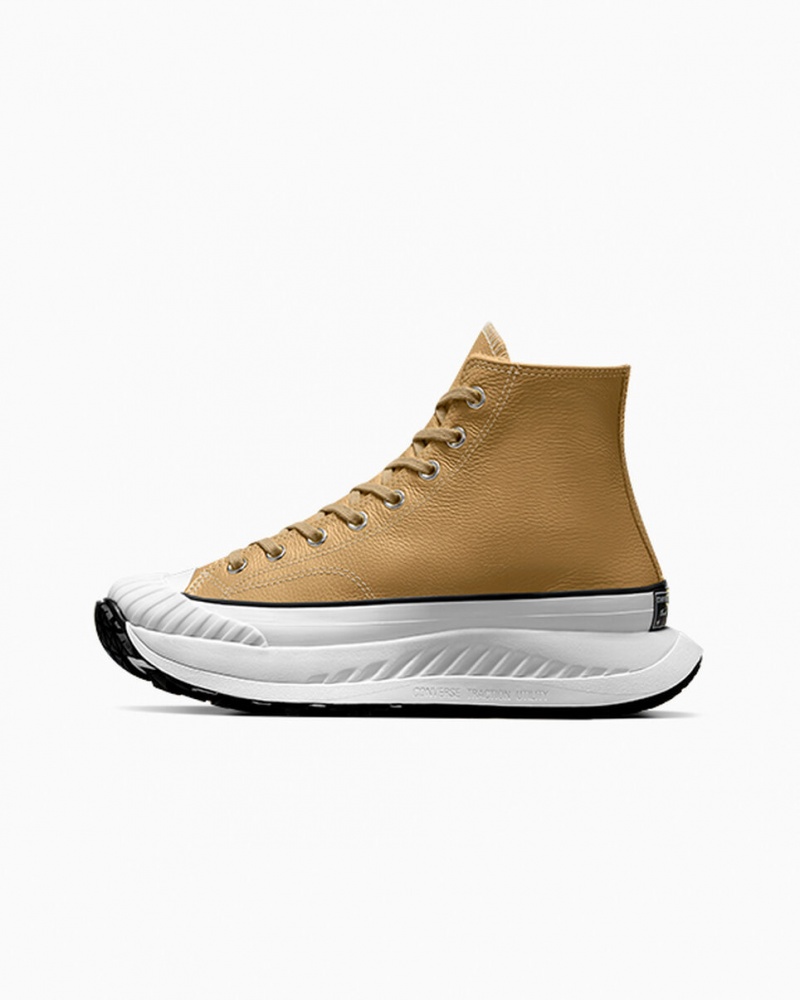 Converse Chuck Taylor 70 AT-CX Leren Grijs Zwart | 3450-WJDGX