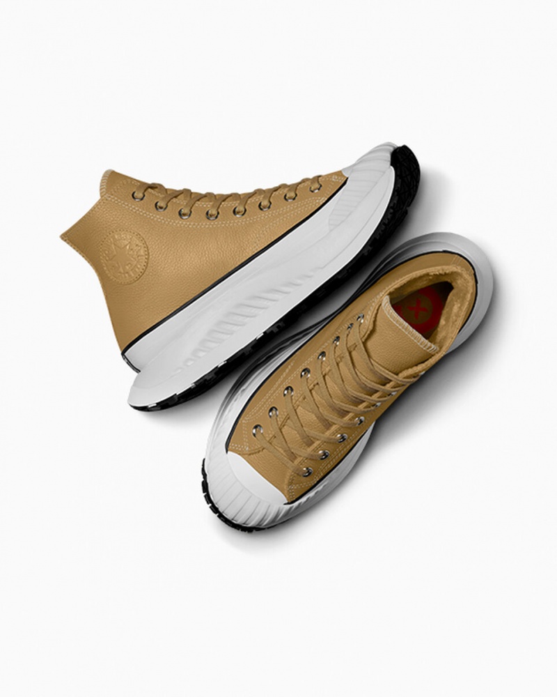 Converse Chuck Taylor 70 AT-CX Leren Grijs Zwart | 3450-WJDGX