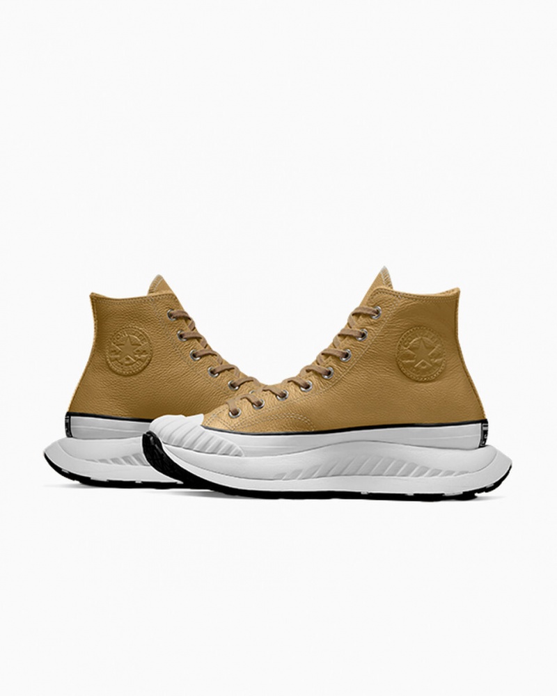 Converse Chuck Taylor 70 AT-CX Leren Grijs Zwart | 3450-WJDGX