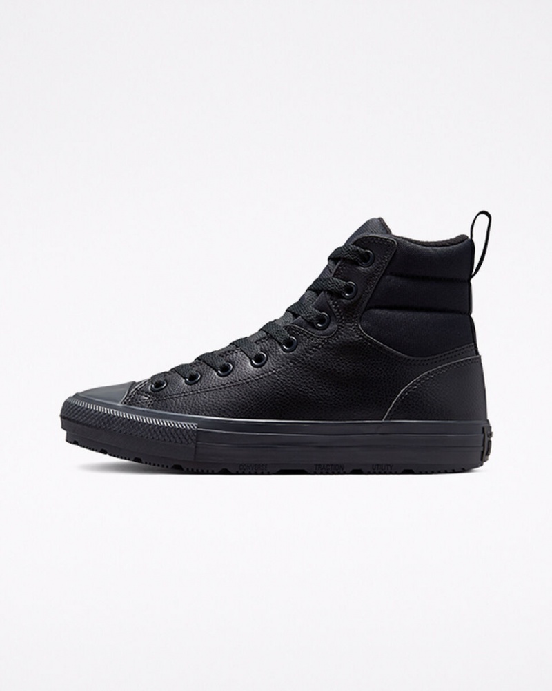 Converse Chuck Taylor All Star Berkshire Boot Zwart Zwart | 6804-RTGHF