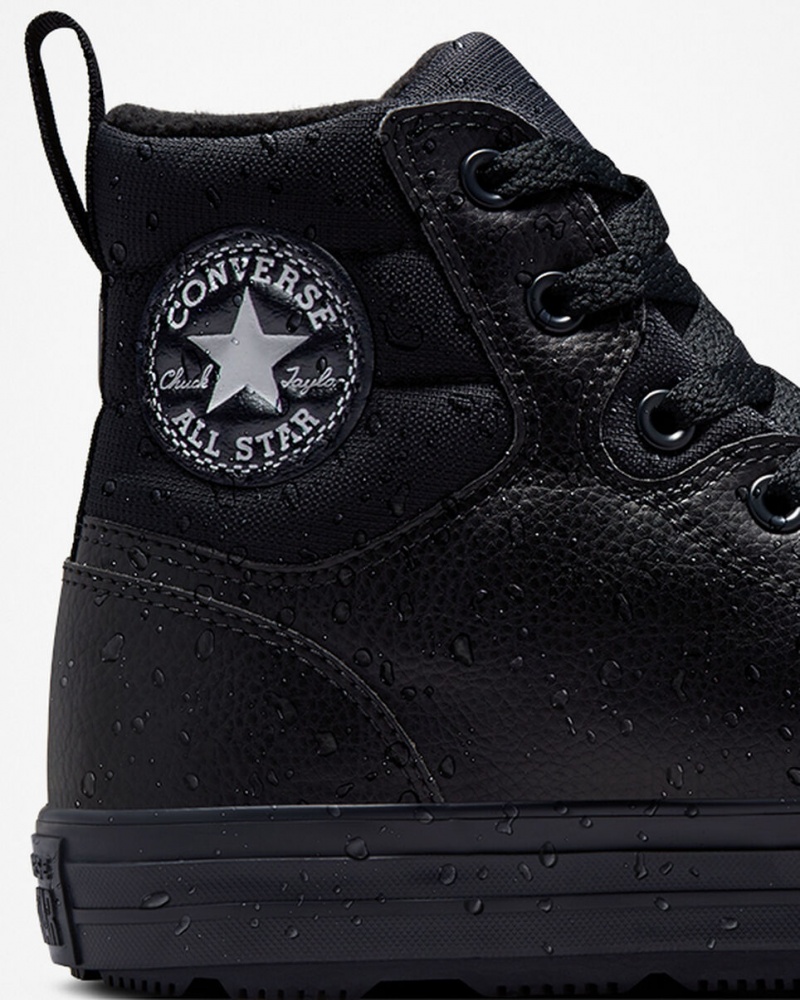 Converse Chuck Taylor All Star Berkshire Boot Zwart Zwart | 6804-RTGHF