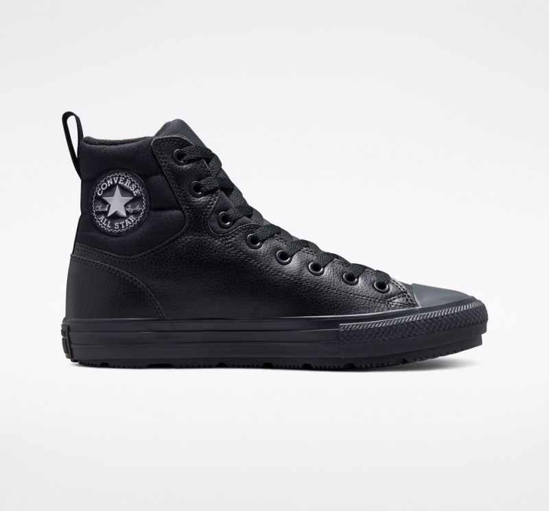 Converse Chuck Taylor All Star Berkshire Boot Zwart Zwart | 6804-RTGHF