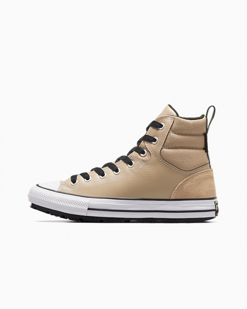 Converse Chuck Taylor All Star Berkshire Boot Khaki Zwart Wit | 9605-IXNAR