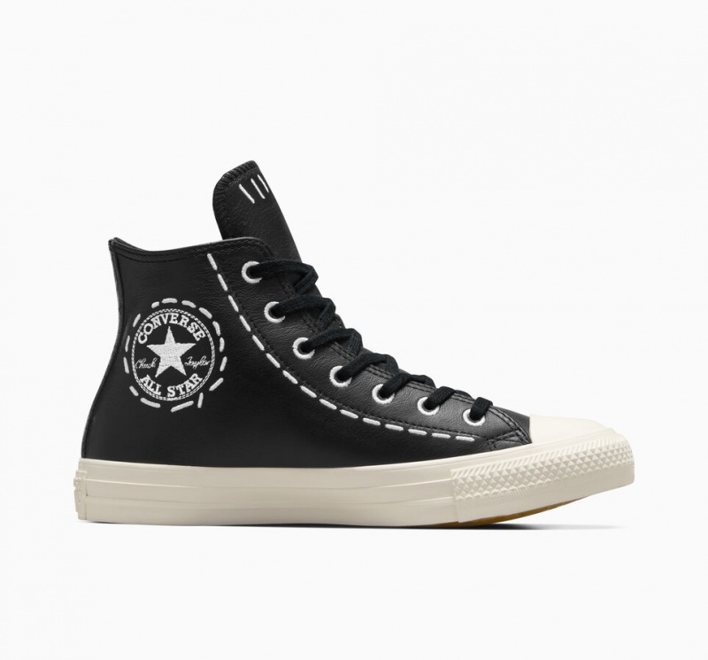 Converse Chuck Taylor All Star Bold Stitch Zwart Zwart | 5076-MHZAP