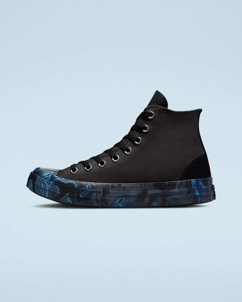 Converse Chuck Taylor All Star CX Marbled Zwart Koningsblauw | 0592-KGVHM