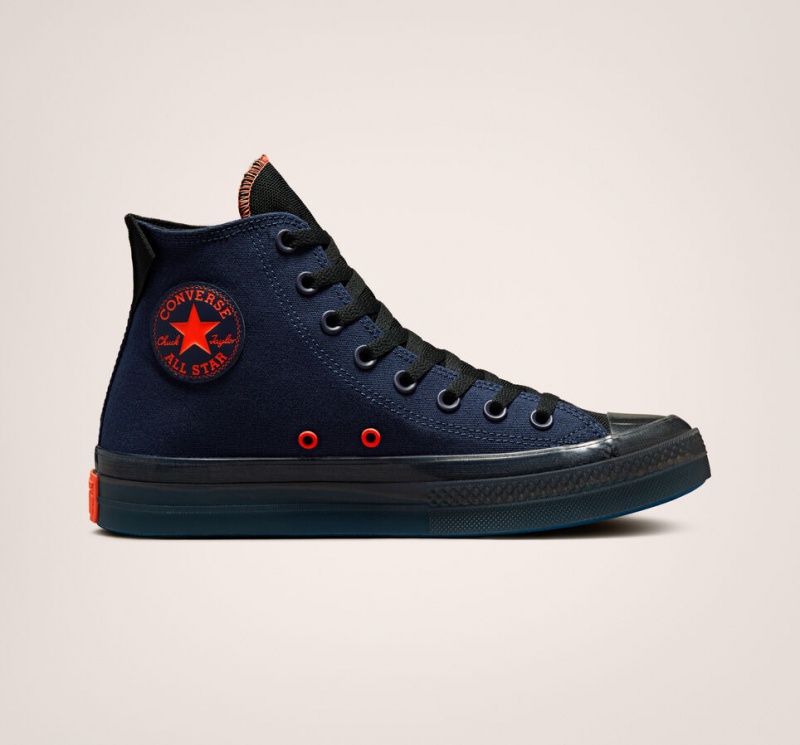 Converse Chuck Taylor All Star CX Stretch Canvas Donkerblauw Zwart Mango | 4392-FHJGR