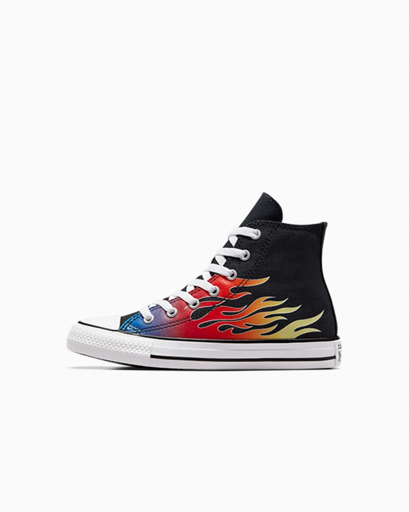 Converse Chuck Taylor All Star Cars Zwart Zwart Wit | 5960-HYLEN