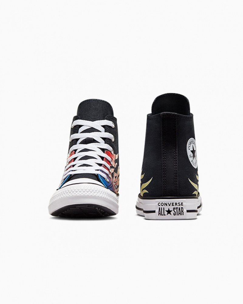 Converse Chuck Taylor All Star Cars Zwart Zwart Wit | 5960-HYLEN