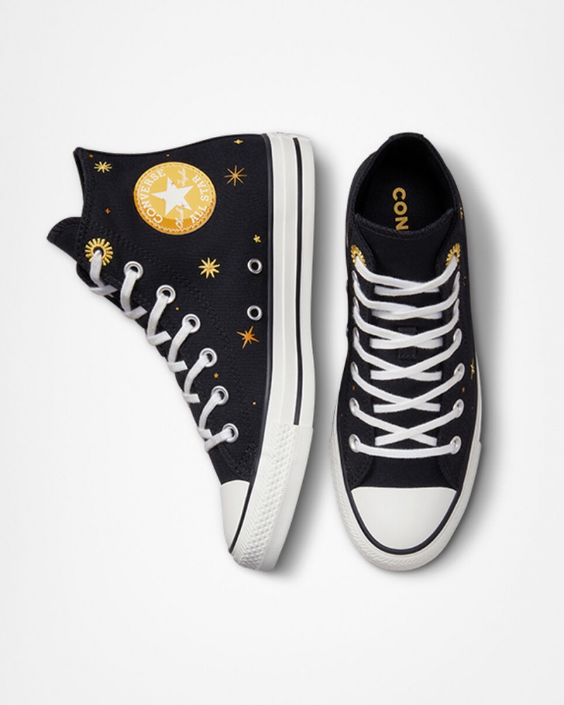 Converse Chuck Taylor All Star Celestial Zwart Geel | 6034-SCPAX