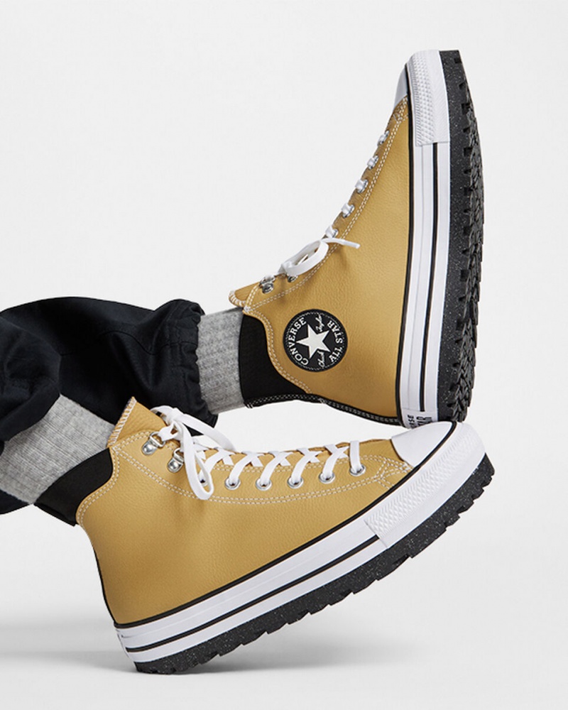 Converse Chuck Taylor All Star City Trek Waterdichte Boot Zwart Wit | 3580-ZEGDA