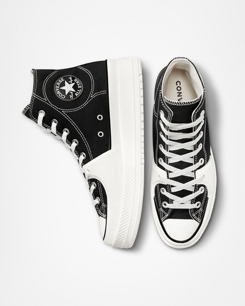 Converse Chuck Taylor All Star Construct Zwart Wit | 6234-WUFCH