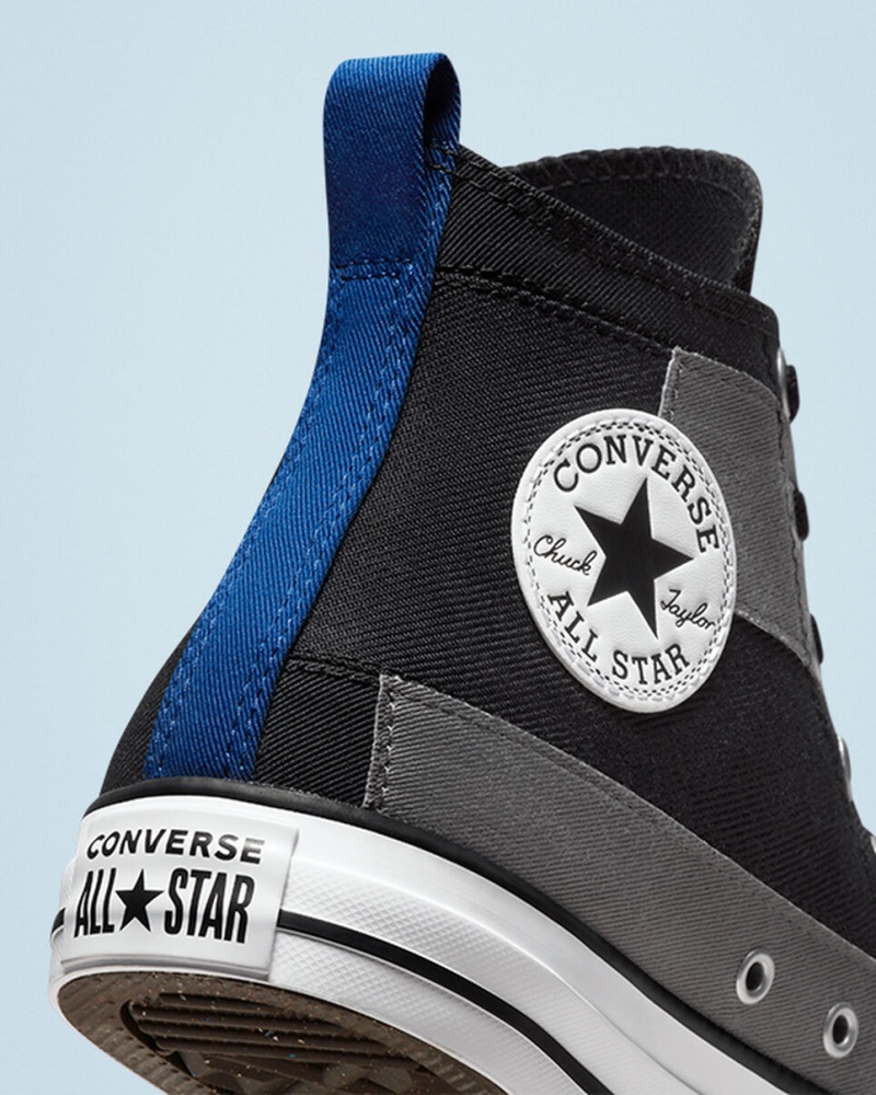 Converse Chuck Taylor All Star Desert Patchwork Zwart Blauw Wit | 8320-UCWNF