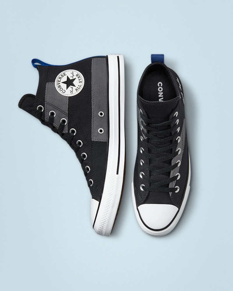 Converse Chuck Taylor All Star Desert Patchwork Zwart Blauw Wit | 8320-UCWNF