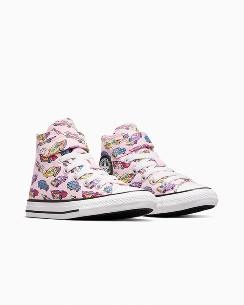 Converse Chuck Taylor All Star Easy-On Cars Roze Roze | 3705-LGAVJ