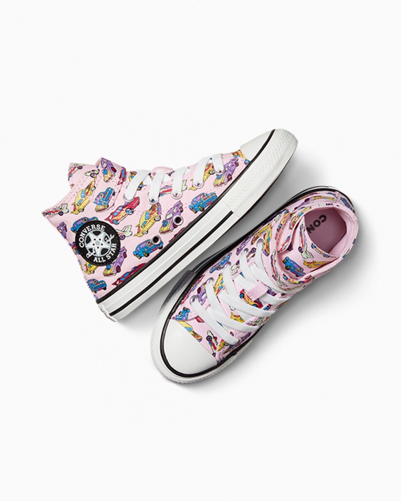 Converse Chuck Taylor All Star Easy-On Cars Roze Roze | 3705-LGAVJ