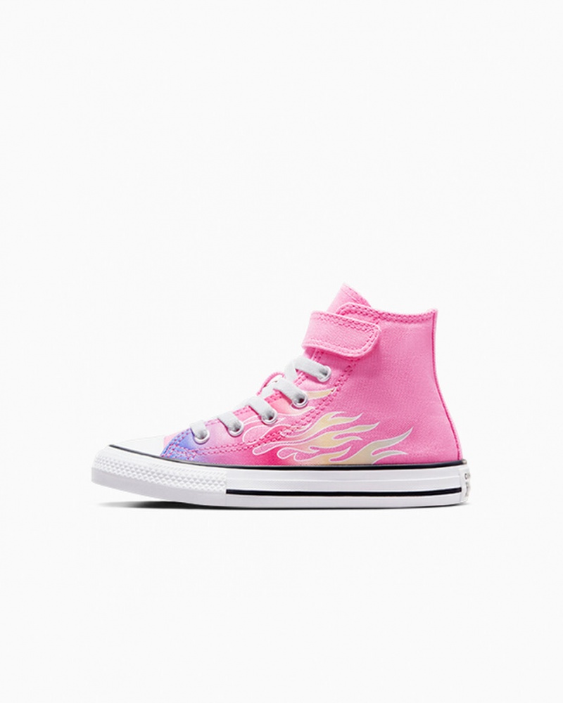 Converse Chuck Taylor All Star Easy-On Cars Roze Wit Zwart | 7915-QYWOD