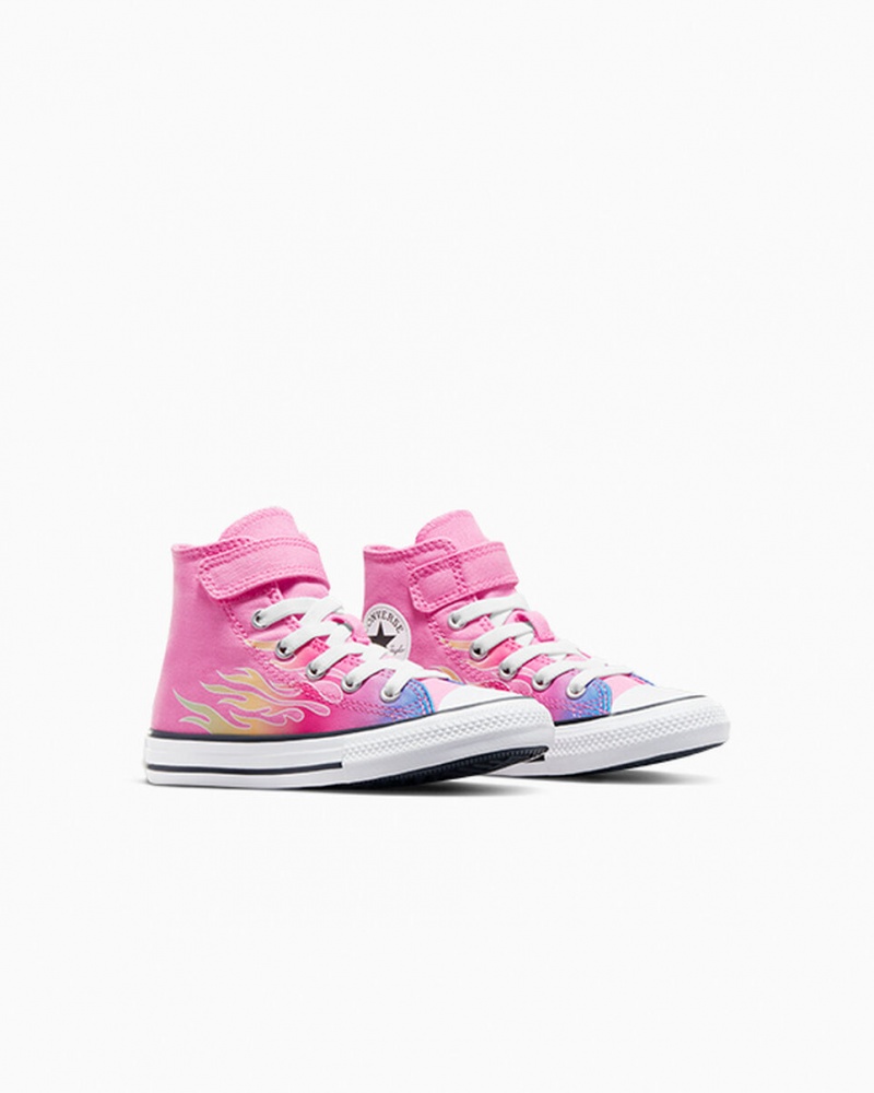 Converse Chuck Taylor All Star Easy-On Cars Roze Wit Zwart | 7915-QYWOD