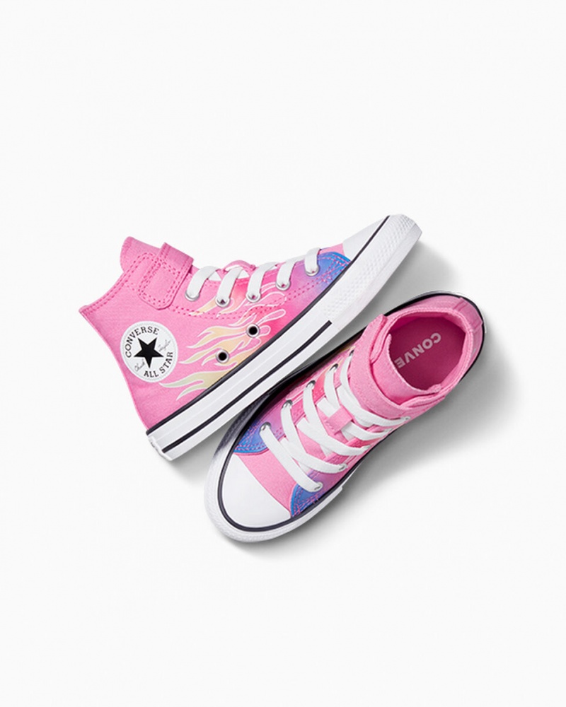 Converse Chuck Taylor All Star Easy-On Cars Roze Wit Zwart | 7915-QYWOD