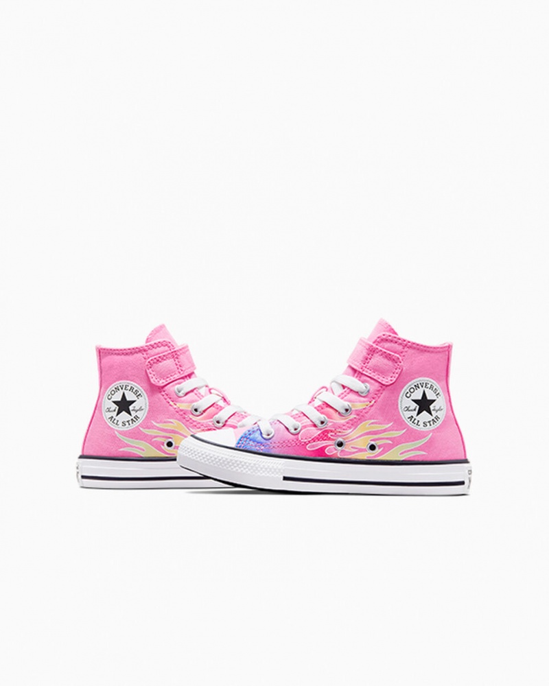 Converse Chuck Taylor All Star Easy-On Cars Roze Wit Zwart | 7915-QYWOD