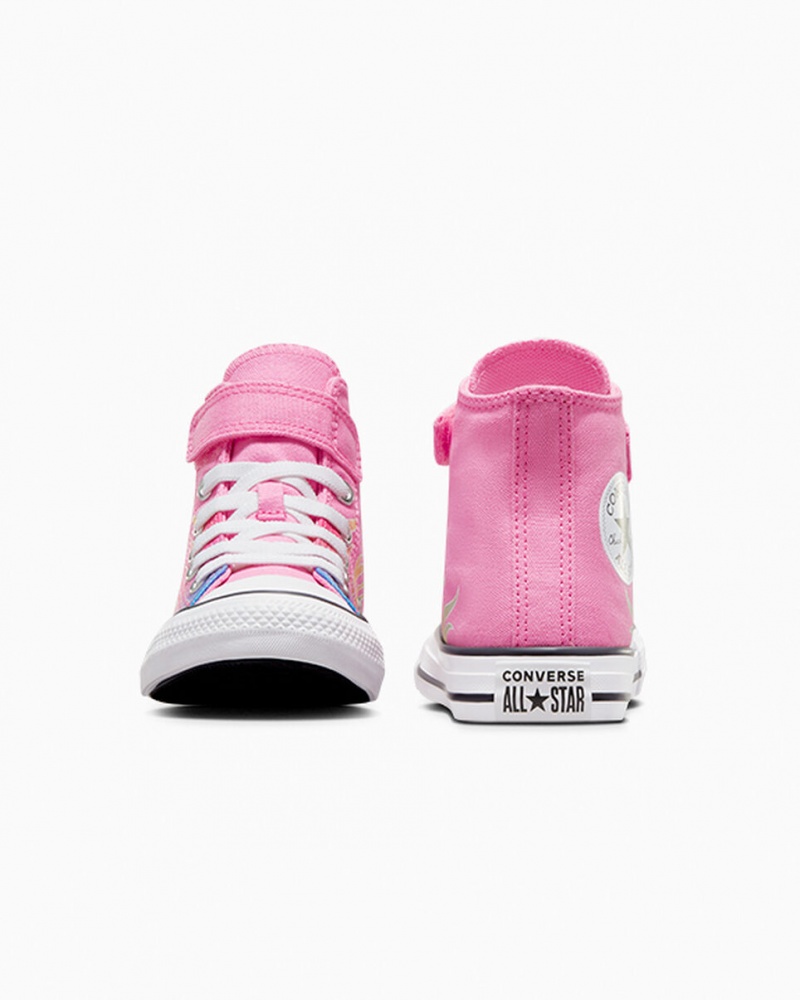 Converse Chuck Taylor All Star Easy-On Cars Roze Wit Zwart | 7915-QYWOD