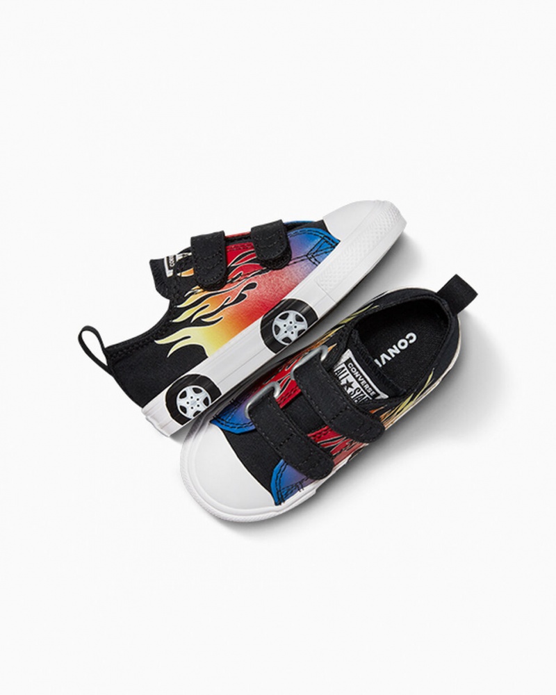 Converse Chuck Taylor All Star Easy-On Cars Zwart Zwart Wit | 5812-YEKWT