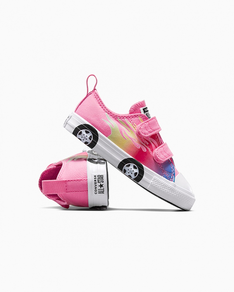 Converse Chuck Taylor All Star Easy-On Cars Roze Wit Zwart | 6819-UHMJV