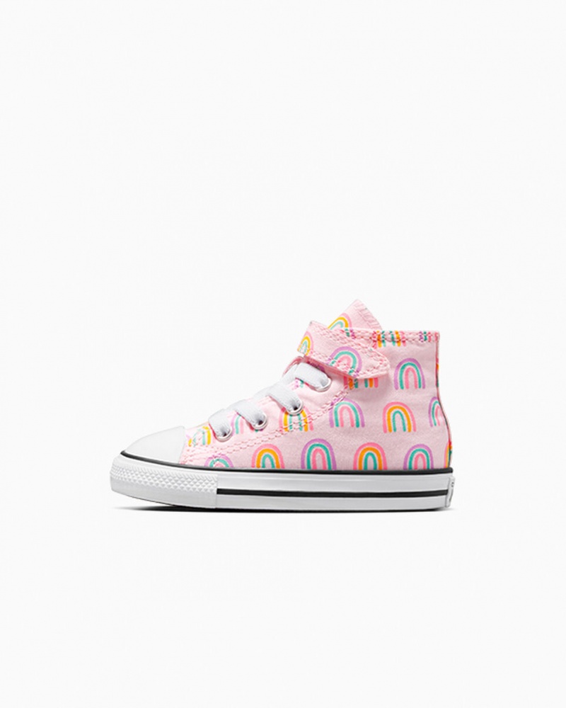 Converse Chuck Taylor All Star Easy-On Rainbows Roze | 6297-EFGHZ