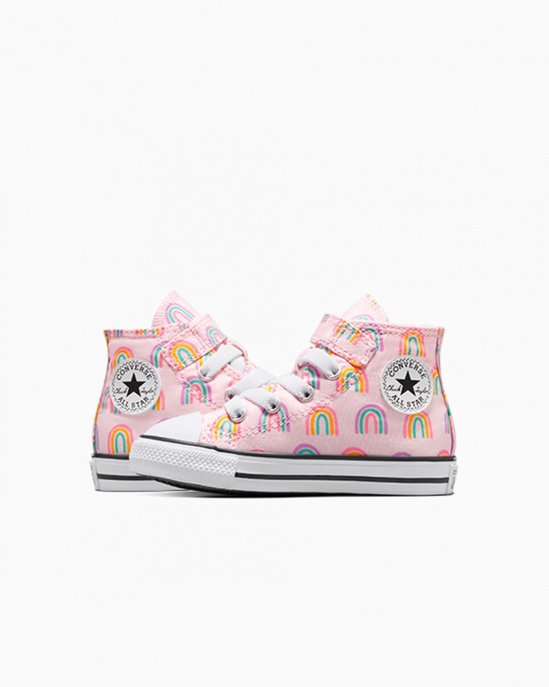 Converse Chuck Taylor All Star Easy-On Rainbows Roze | 6297-EFGHZ