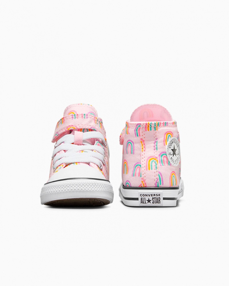 Converse Chuck Taylor All Star Easy-On Rainbows Roze | 6297-EFGHZ