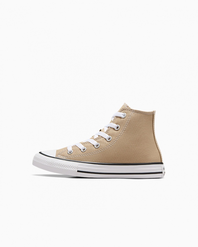 Converse Chuck Taylor All Star Excess Materials Khaki Wit Zwart | 4095-MFTXO