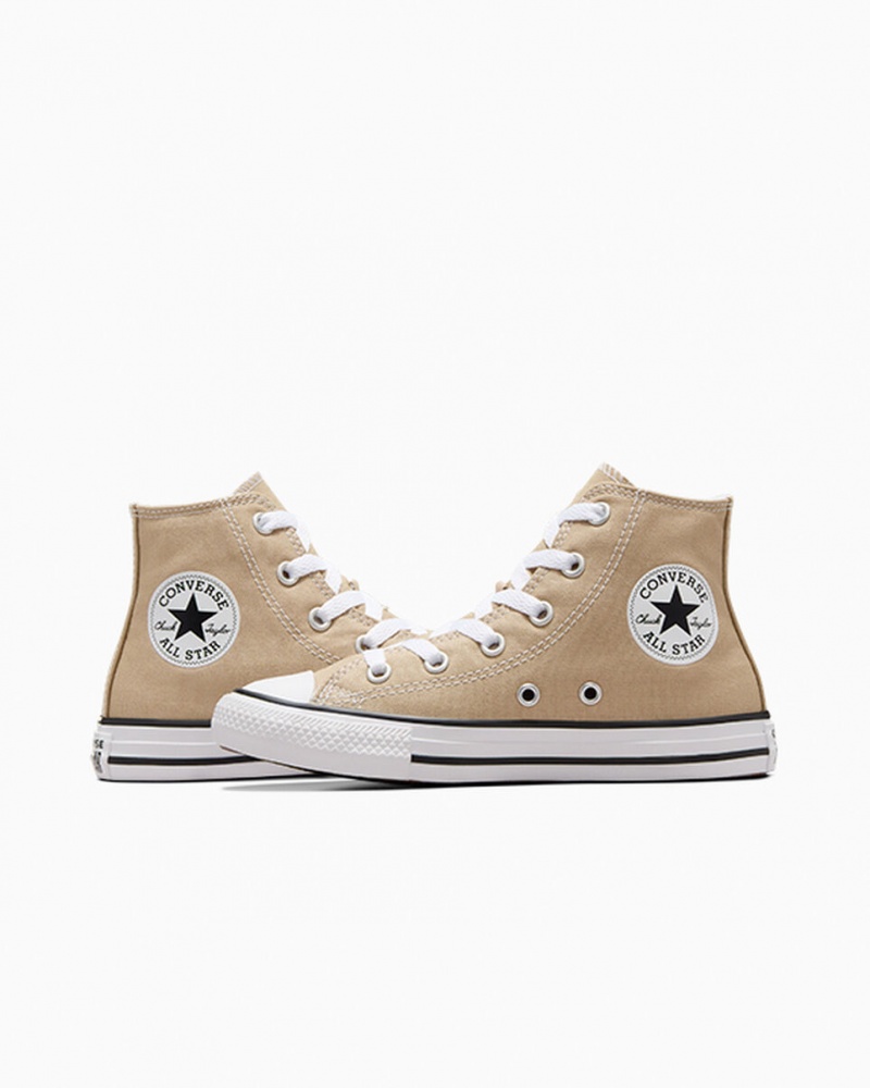 Converse Chuck Taylor All Star Excess Materials Khaki Wit Zwart | 4095-MFTXO