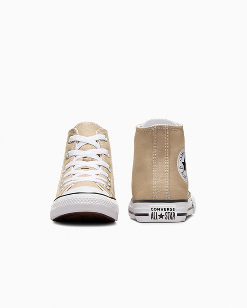 Converse Chuck Taylor All Star Excess Materials Khaki Wit Zwart | 4095-MFTXO