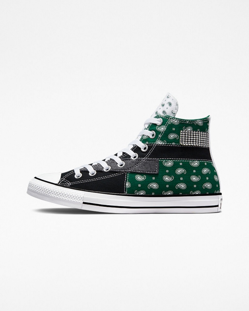 Converse Chuck Taylor All Star Hacked Patterns Zwart Wit | 6354-ZTMBO