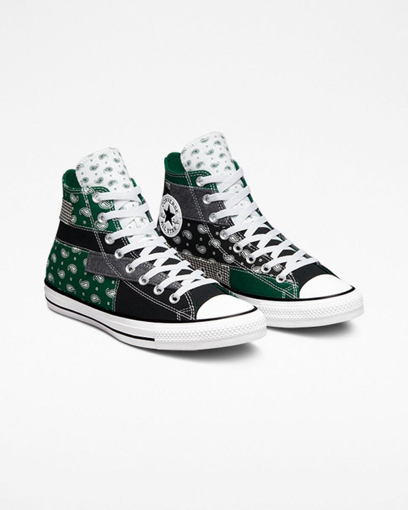 Converse Chuck Taylor All Star Hacked Patterns Zwart Wit | 6354-ZTMBO