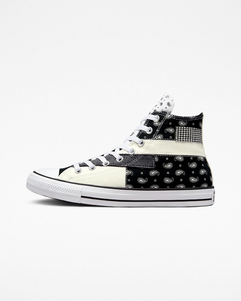 Converse Chuck Taylor All Star Hacked Patterns Zwart Wit | 4761-PEDMN