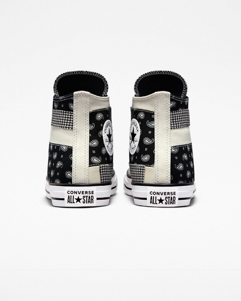 Converse Chuck Taylor All Star Hacked Patterns Zwart Wit | 4761-PEDMN