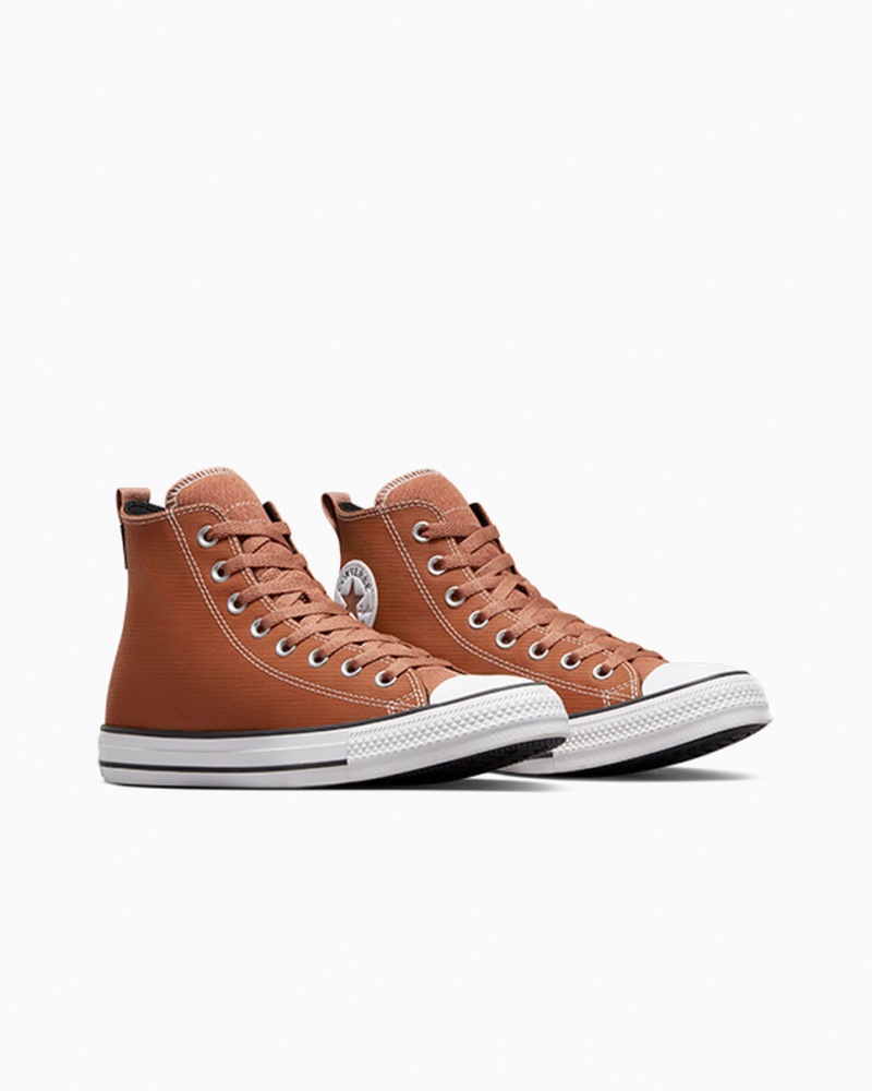 Converse Chuck Taylor All Star Leren Wit | 8027-VDHGC