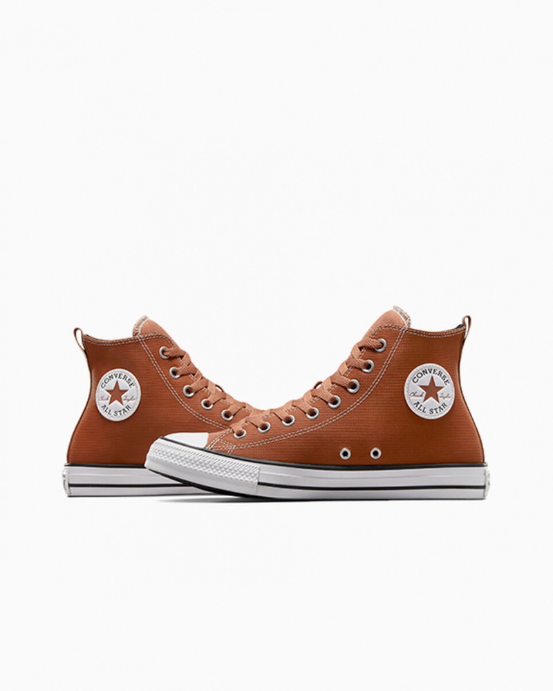 Converse Chuck Taylor All Star Leren Wit | 8027-VDHGC