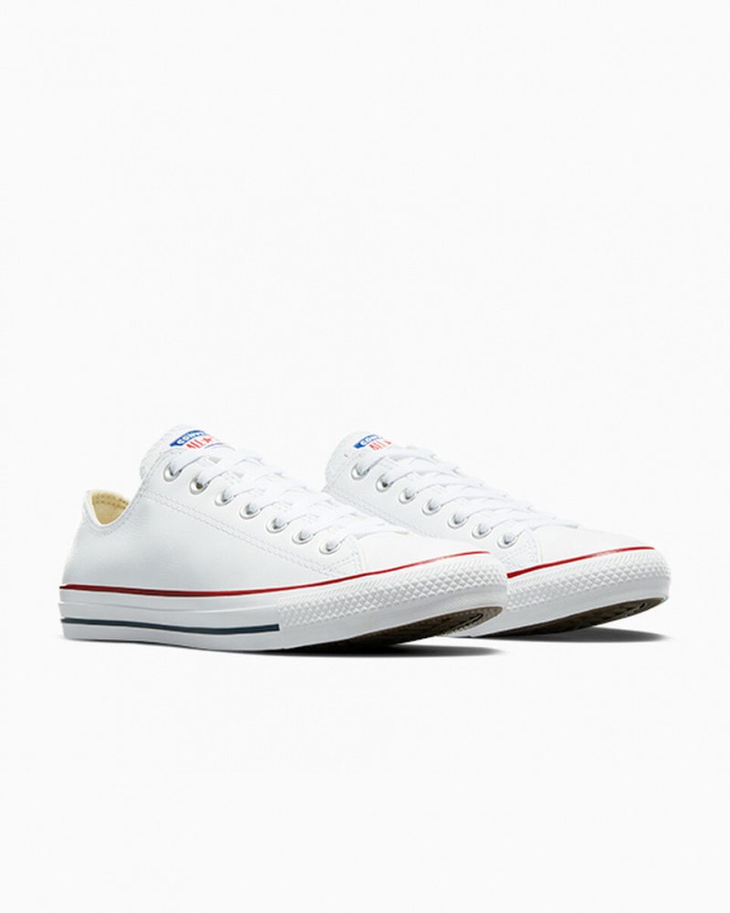 Converse Chuck Taylor All Star Leren Wit | 4968-LBAFX