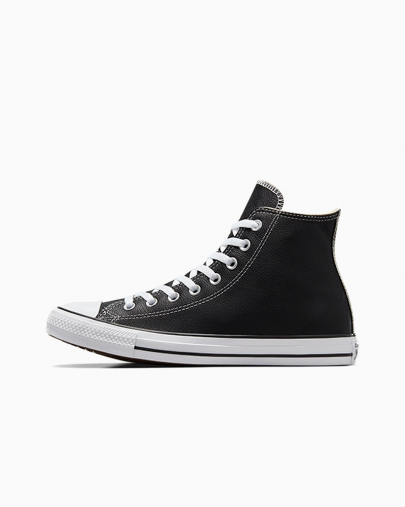 Converse Chuck Taylor All Star Leren Zwart | 1963-CQGBV