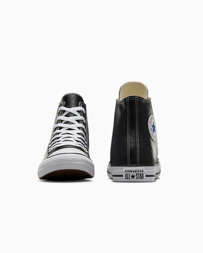 Converse Chuck Taylor All Star Leren Zwart | 1963-CQGBV