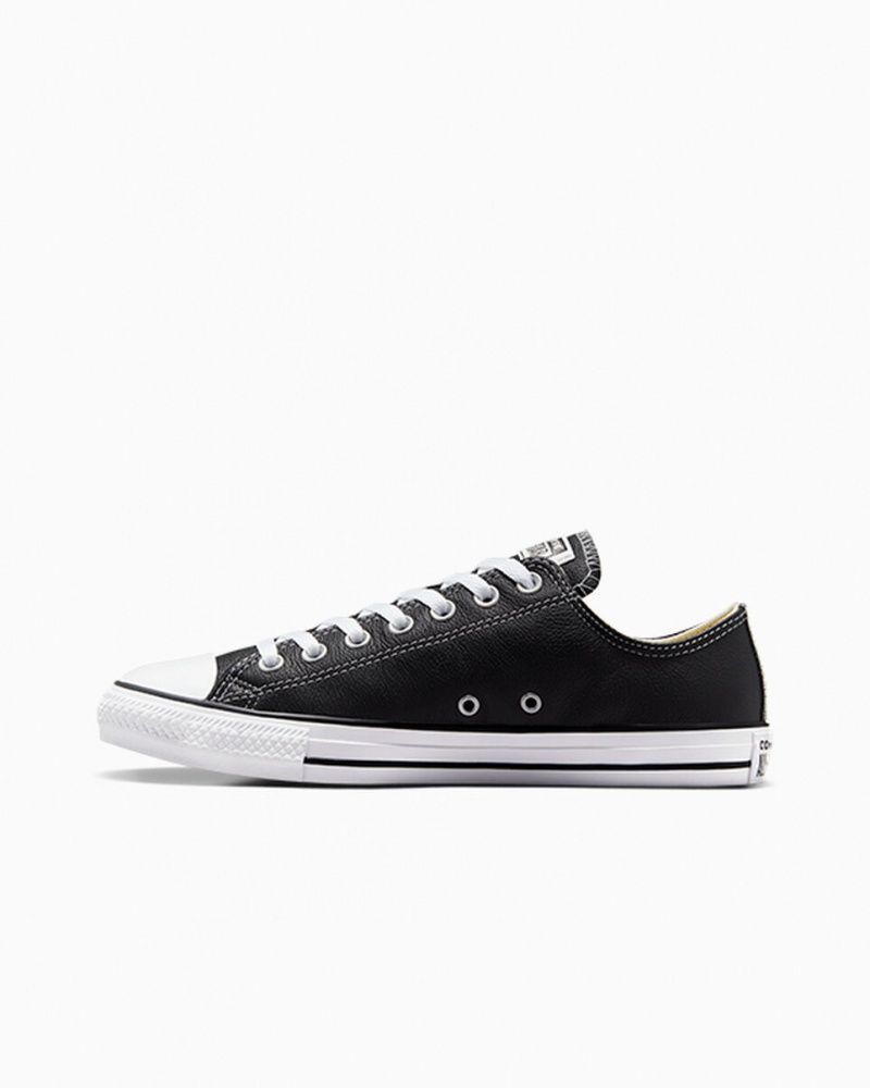 Converse Chuck Taylor All Star Leren Zwart | 3647-VPWCE