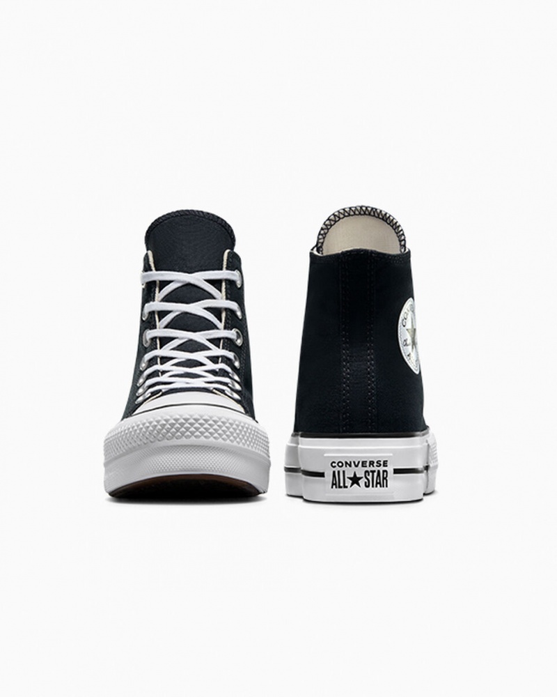 Converse Chuck Taylor All Star Lift Platform Zwart Wit Wit | 8026-OPMND