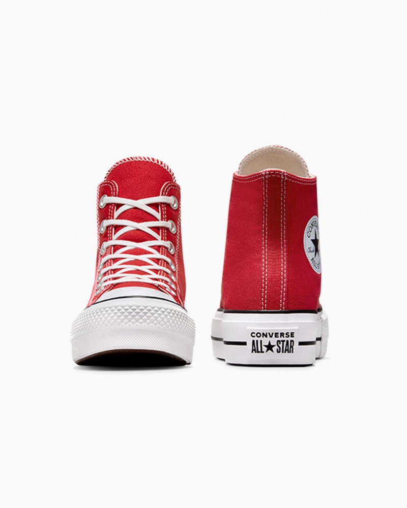 Converse Chuck Taylor All Star Lift Platform Rood Wit Zwart | 2187-VDZPR