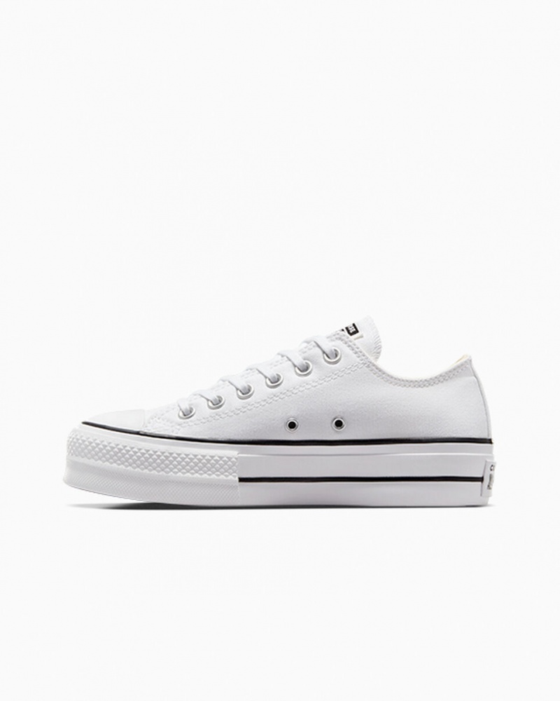 Converse Chuck Taylor All Star Lift Platform Wit Zwart Wit | 0429-RCXIZ