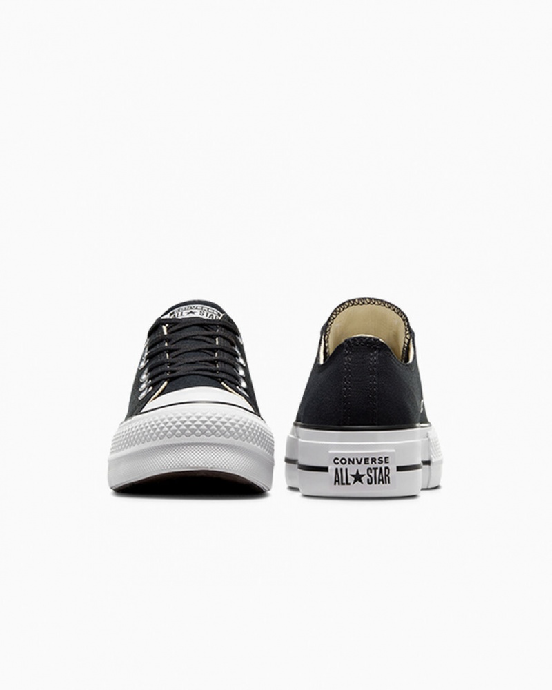 Converse Chuck Taylor All Star Lift Platform Zwart Wit Wit | 5637-WZQOB