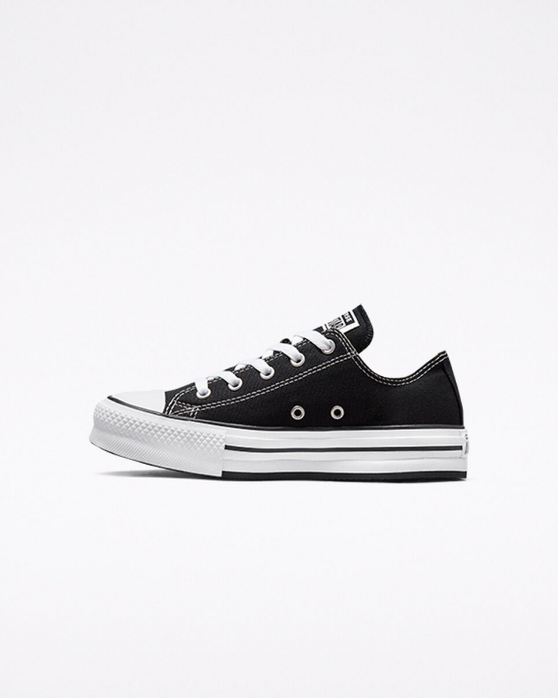 Converse Chuck Taylor All Star Lift Platform Zwart Wit Zwart | 0453-TUKAP